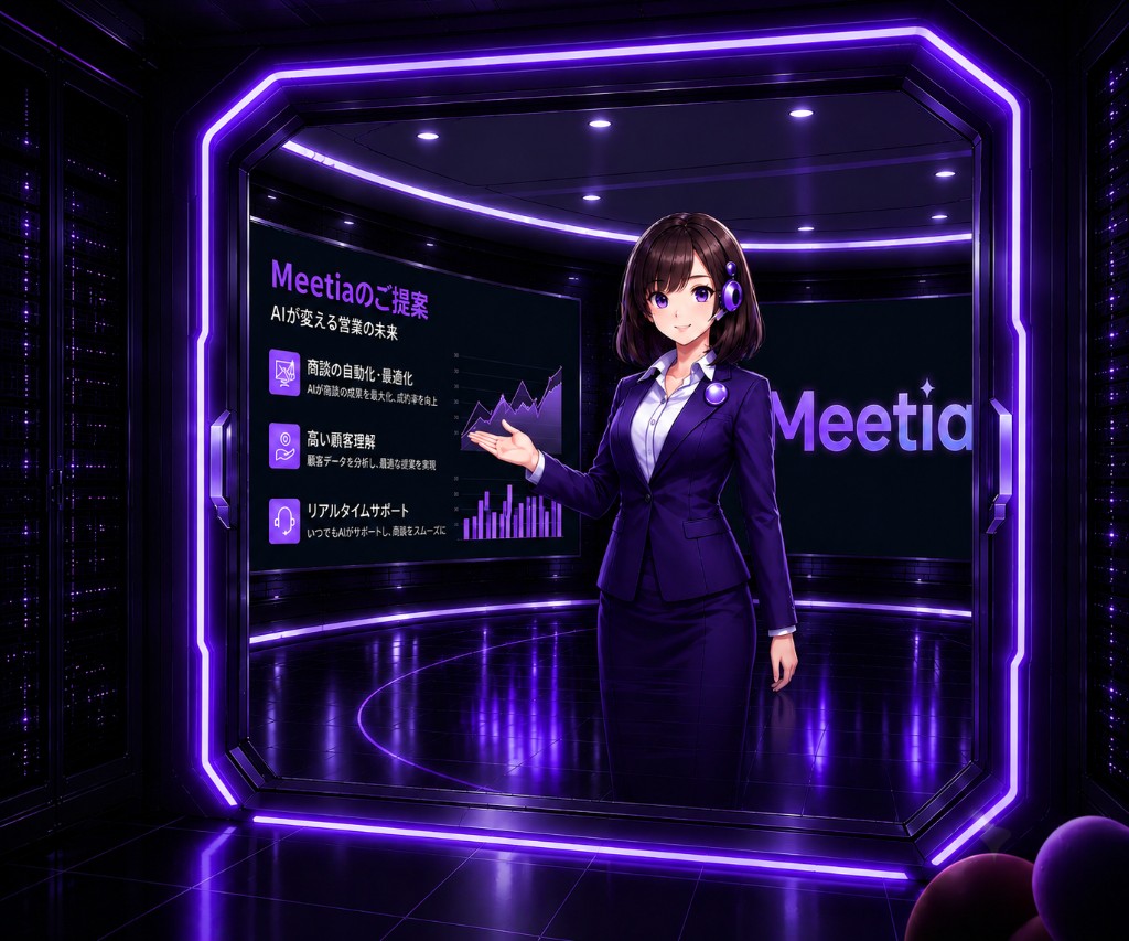 AI面接・商談ルームのイメージ